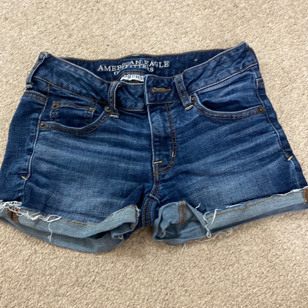 American eagle jean shorts